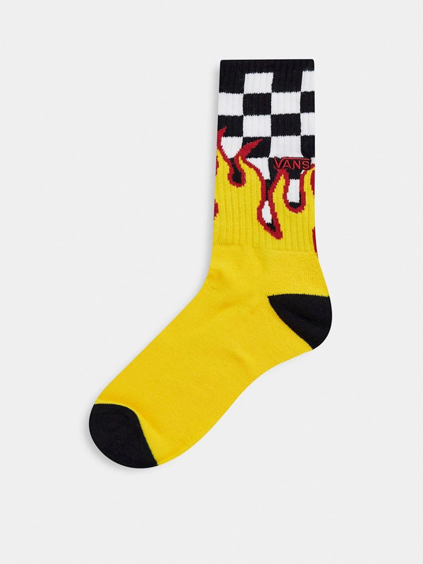 Шкарпетки та гольфи Vans Flame Check Crew модель VN0A4TQIZIA1 Шкарпетки та гольфи Vans Flame Check Crew модель VN0A4TQIZIA1 Фото