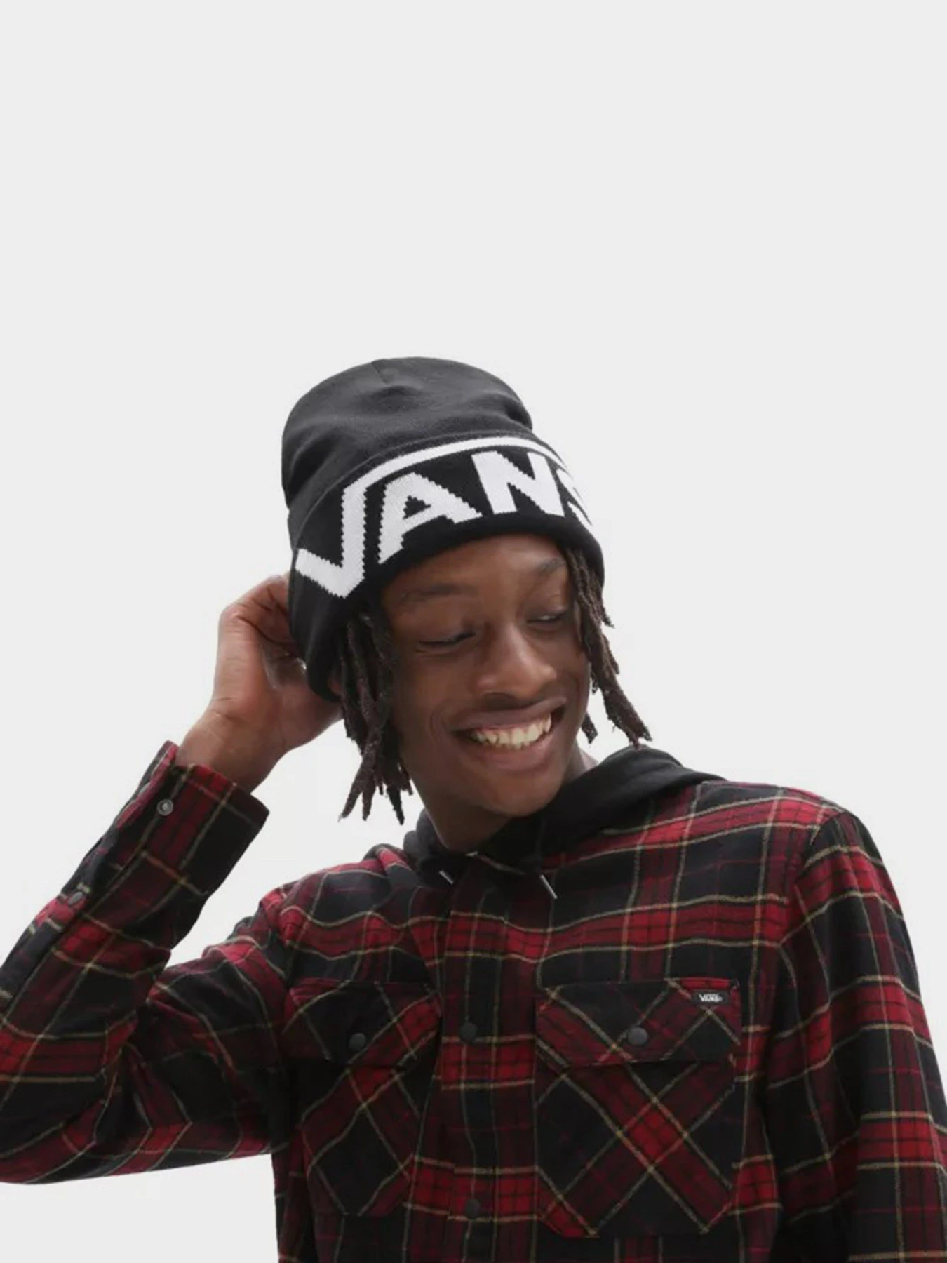 Шапки и кепки Vans Drop V Tall Cuff модель VN0A5FI3BLK1 Шапки и кепки Vans Drop V Tall Cuff модель VN0A5FI3BLK1 Фото
