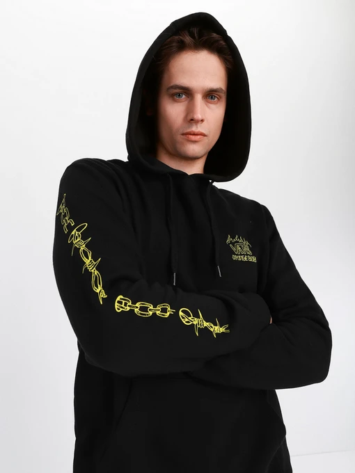 Худи и свитшоты Vans x SpongeBob Skull Po модель VN0A5KEOZAU1 Фото