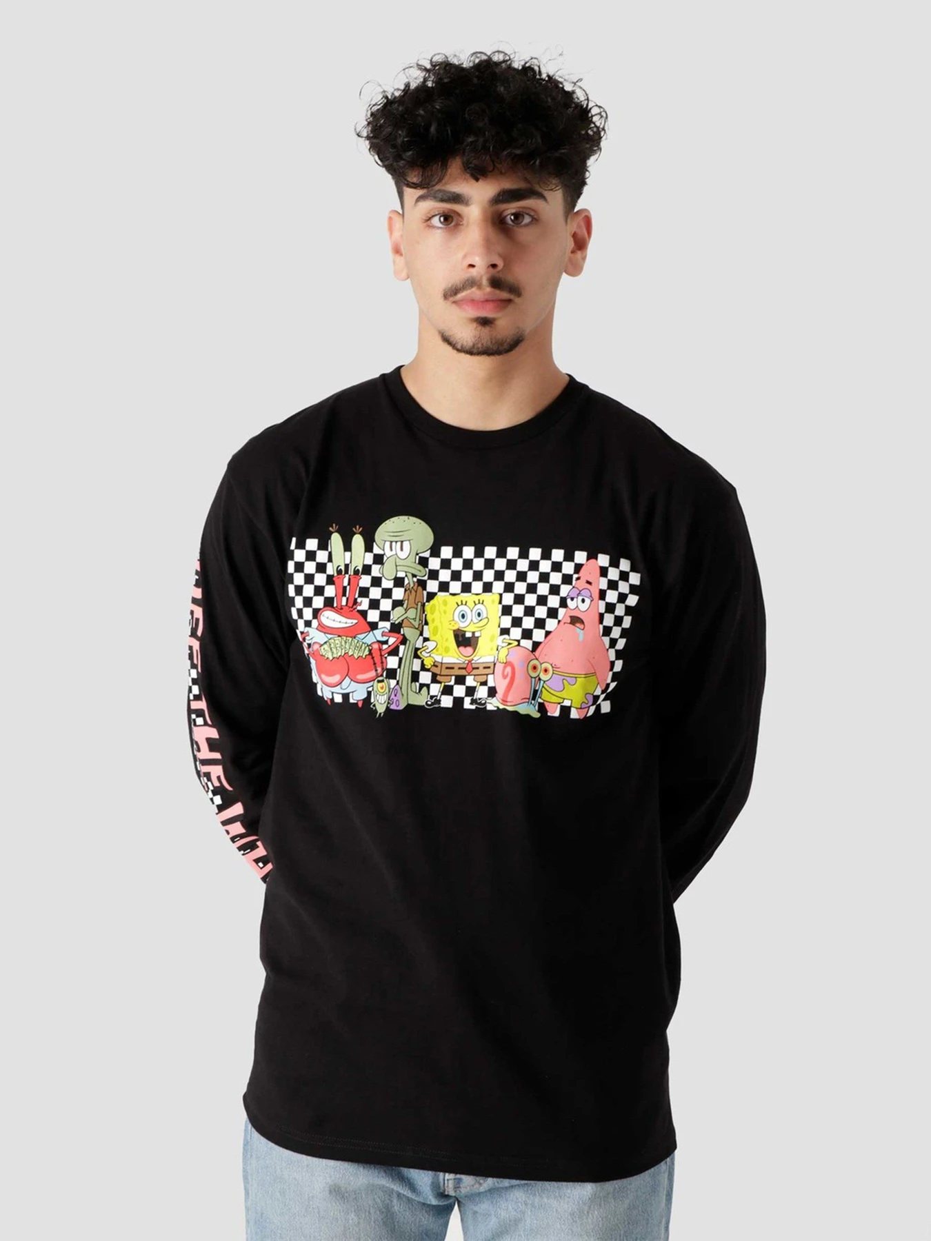 Худи и свитшоты Vans x SpongeBob Characters LS модель VN0A5KCSZAT1 Фото