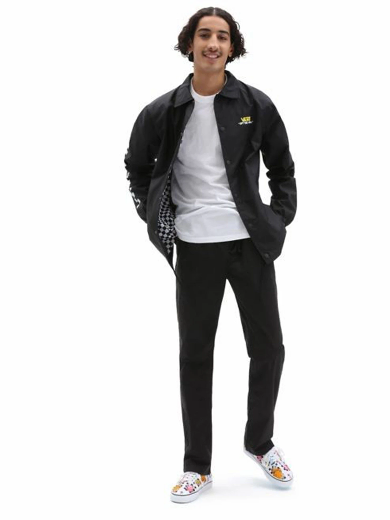 Штани Vans Range Relaxed модель VN0A5FJJBLK1 Штани Vans Range Relaxed модель VN0A5FJJBLK1 Фото