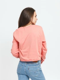 Худі та світшоти Vans Junior V Long Sleeve Cropped модель VN0A4OUQYZO1 Фото