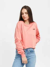 Худі та світшоти Vans Junior V Long Sleeve Cropped модель VN0A4OUQYZO1 Фото