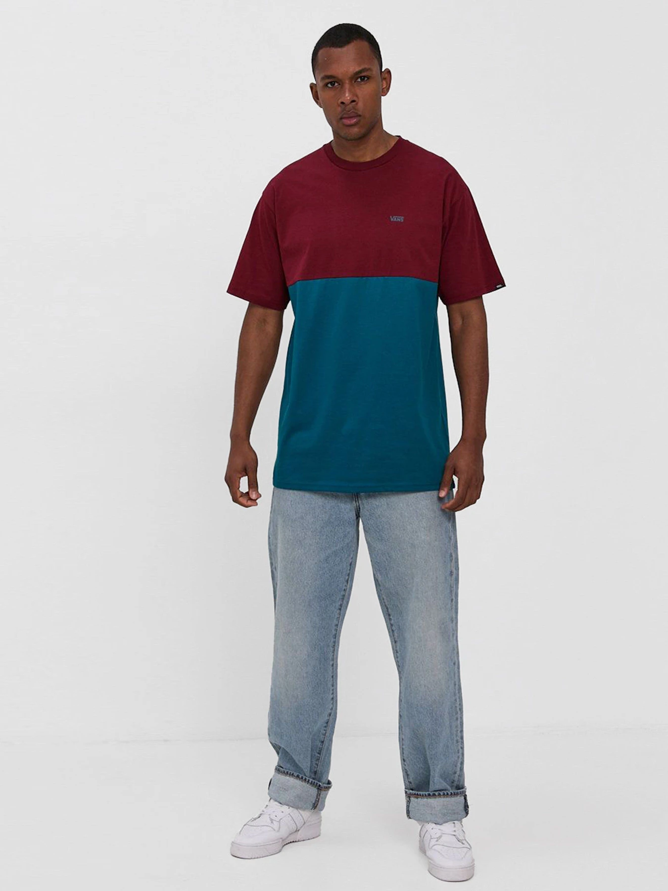 Футболки и поло Vans Colorblock Tee модель VN0A3CZDZ921 Футболки и поло Vans Colorblock Tee модель VN0A3CZDZ921 Фото