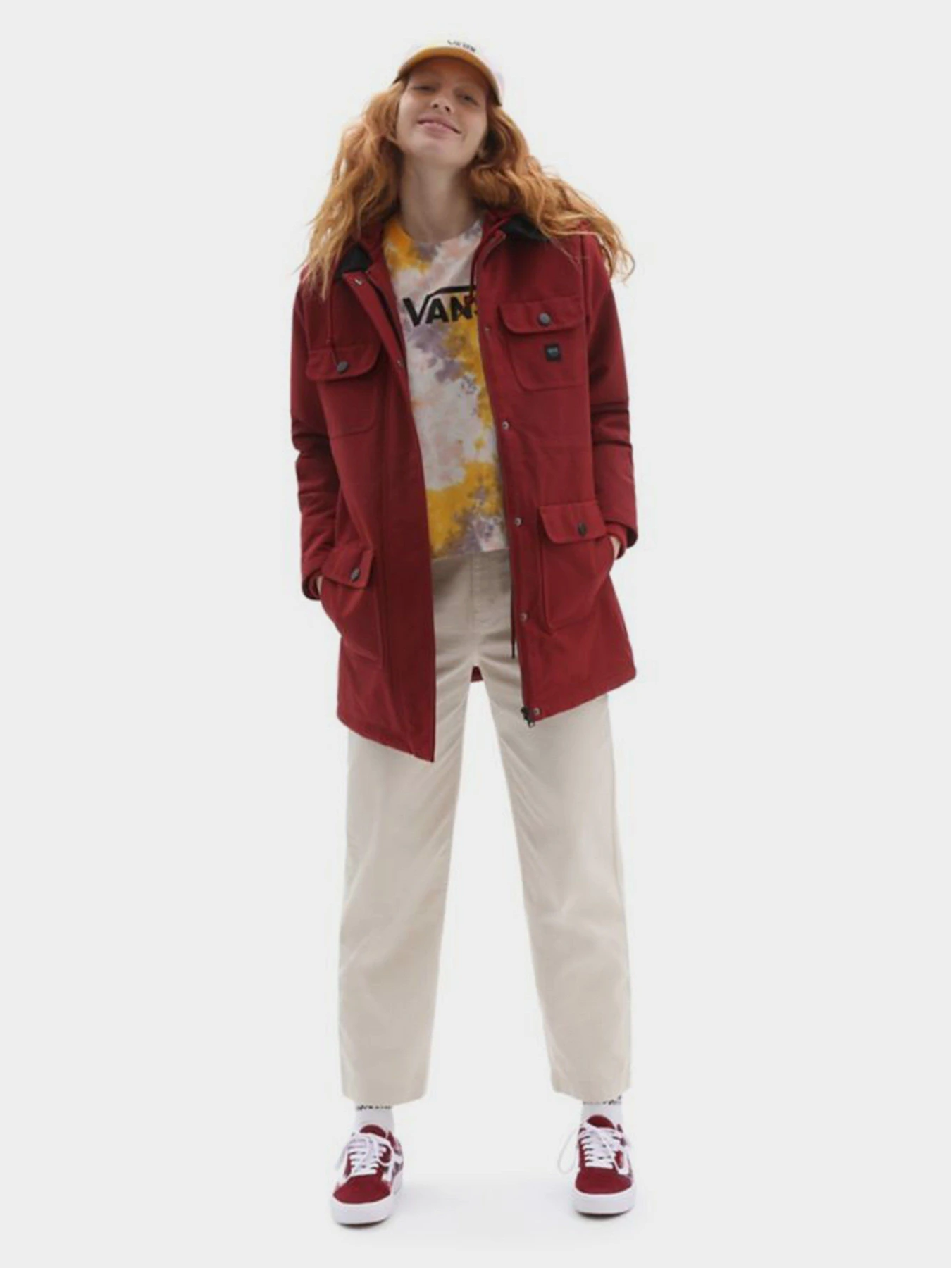 Куртки и дубленки Vans Drill Long II Chore Coat MTE модель VN0A53LRZBS1 Куртки и дубленки Vans Drill Long II Chore Coat MTE модель VN0A53LRZBS1 Фото
