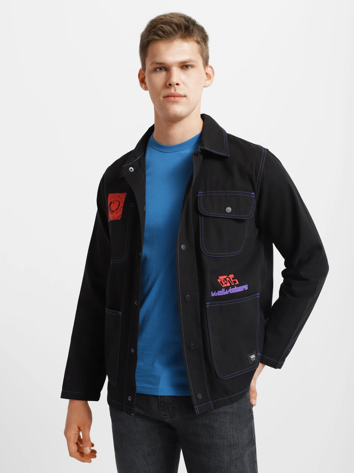 Куртки и дубленки Vans Drill Chore модель VN0A3WF140C1 Фото