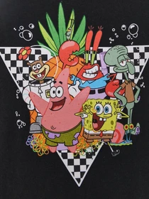 Худі та світшоти Vans x SpongeBob Bikini Bottom LS модель VN0A5I3FYZS1 Фото