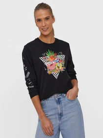 Худі та світшоти Vans x SpongeBob Bikini Bottom LS модель VN0A5I3FYZS1 Фото