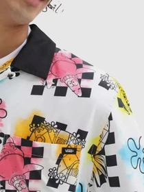 Рубашки Vans x SpongeBob Airbrush Woven модель VN0A5FOOZAS1 Фото
