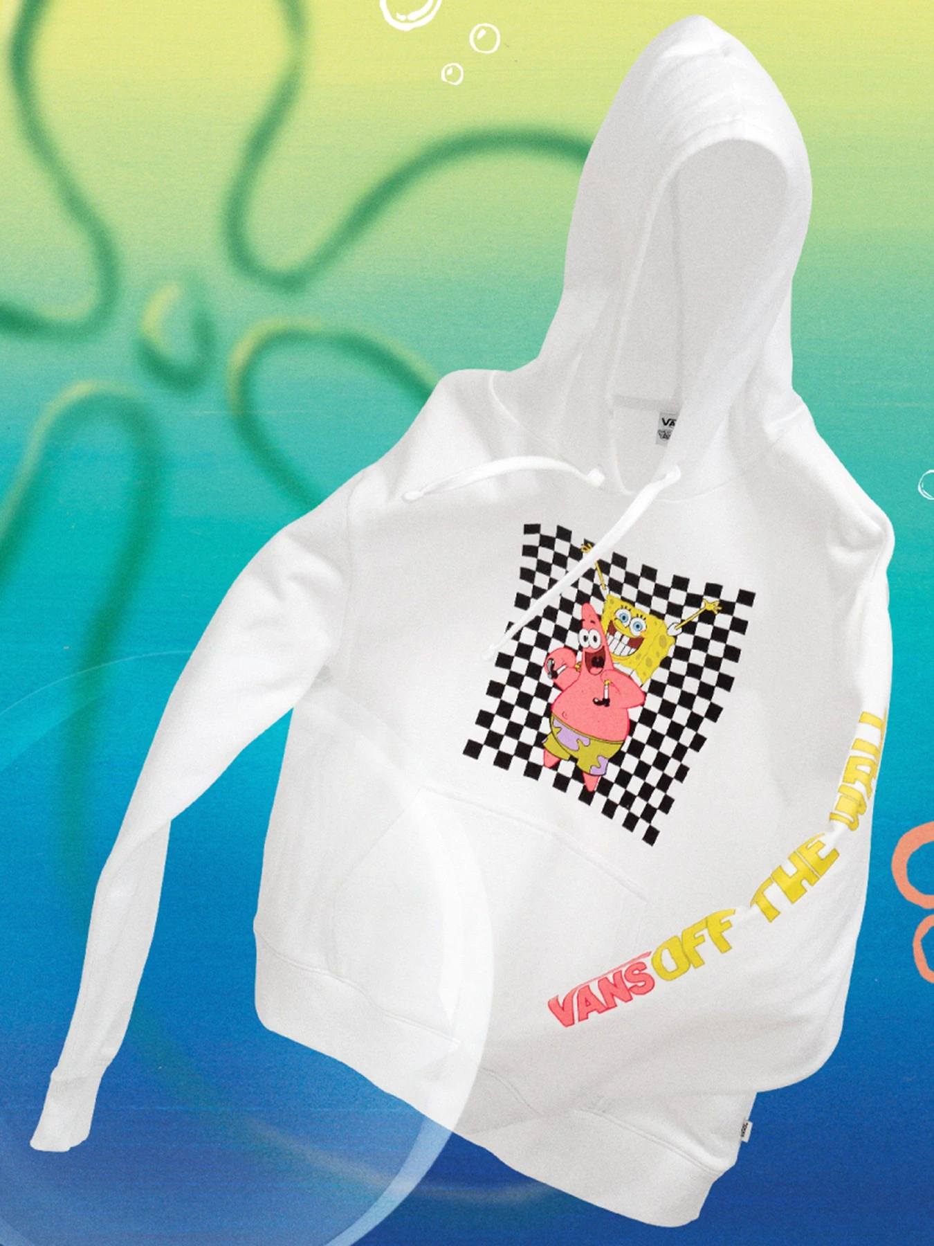 Худі та світшоти Vans x Spongebob Best Buddies Hoodie модель VN0A5I3BYZ01 Худі та світшоти Vans x Spongebob Best Buddies Hoodie модель VN0A5I3BYZ01 Фото