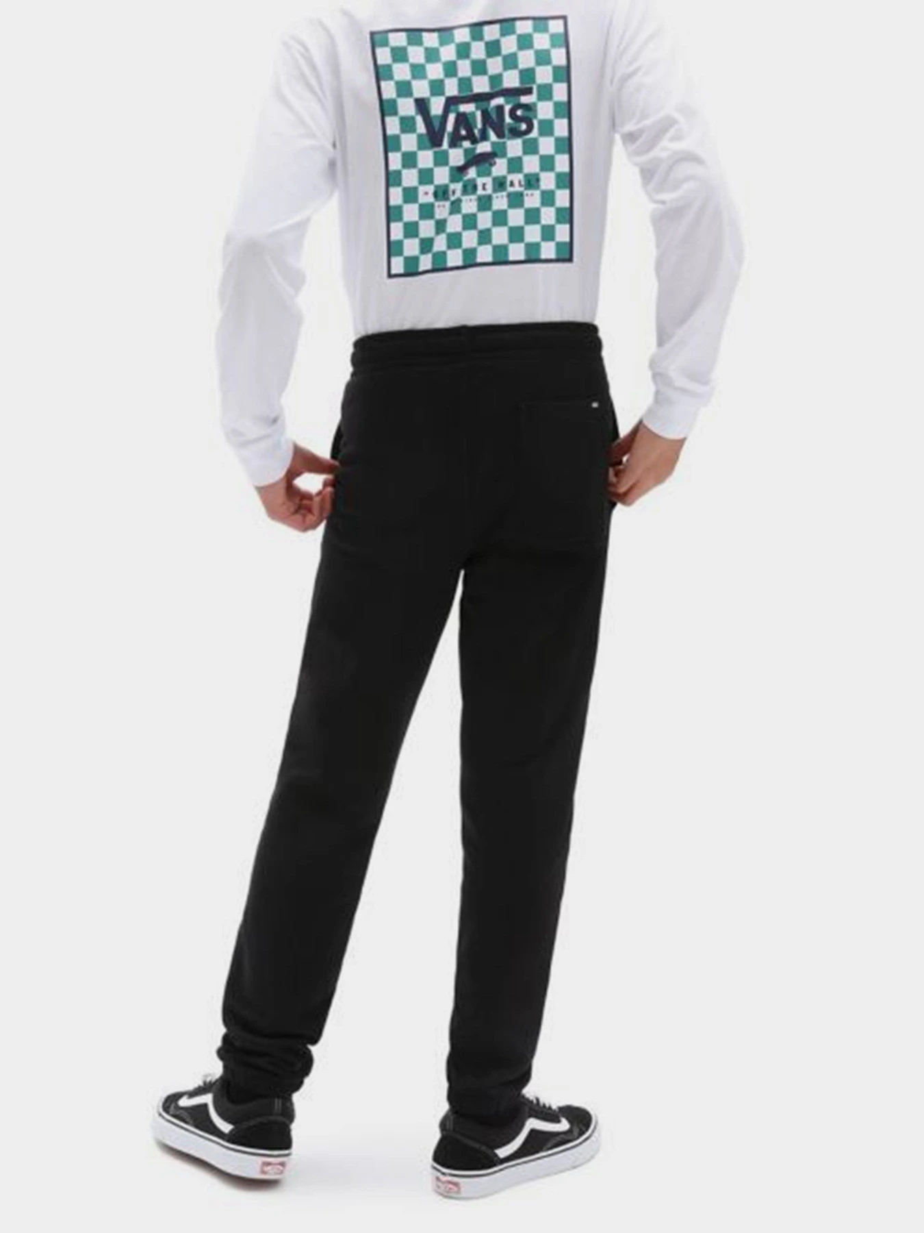Штани Vans Easy Logo Fleece Pant модель VN0A5FMZBLK1 Фото