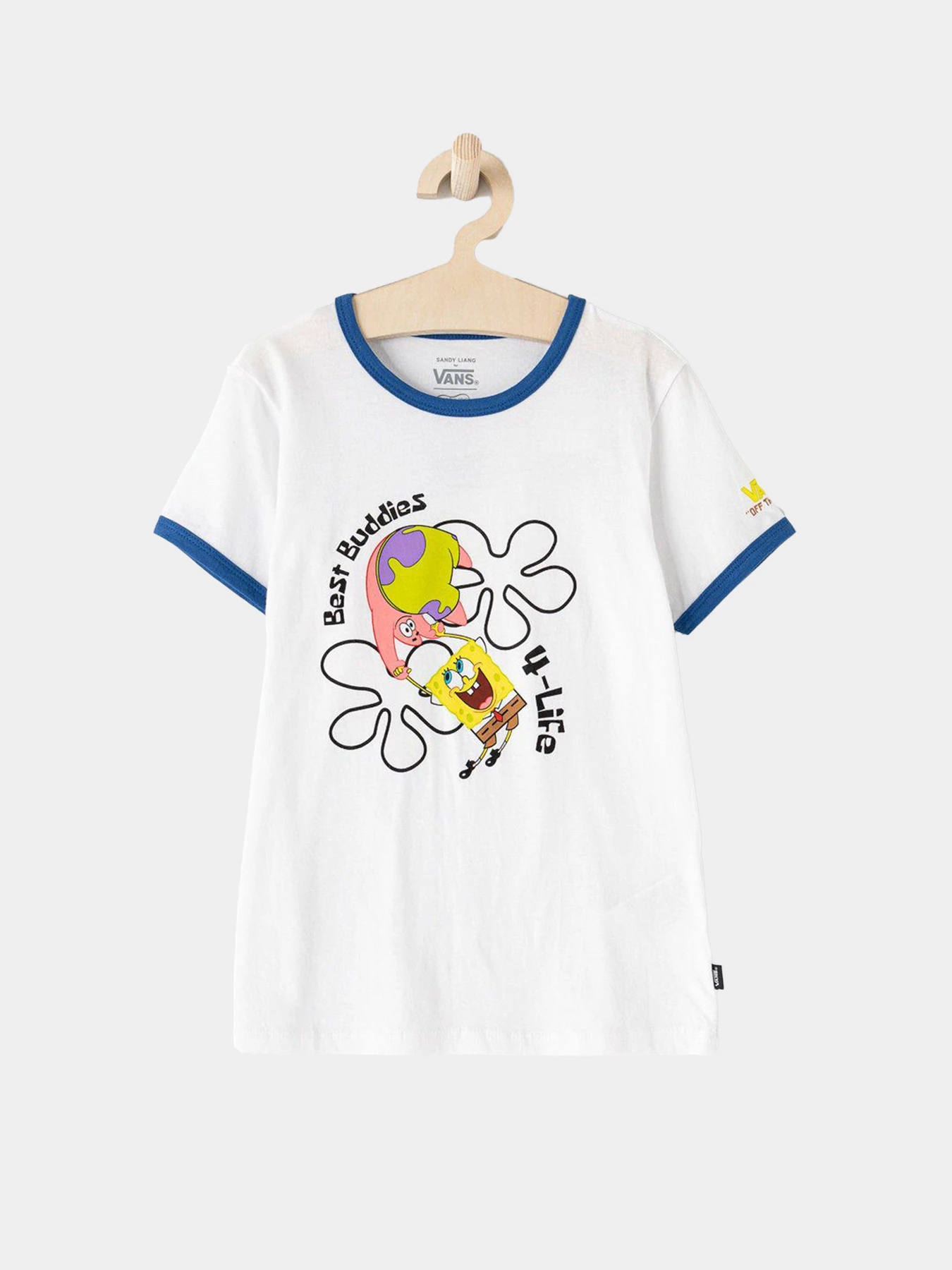 Футболки и поло Vans x SpongeBob Best Buddies Ringer модель VN0A5GUUYZ01 Футболки и поло Vans x SpongeBob Best Buddies Ringer модель VN0A5GUUYZ01 Фото