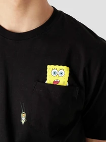 Футболки і поло Vans x SpongeBob Spotlight Pocket Ss модель VN0A5KCXZAX1 Фото