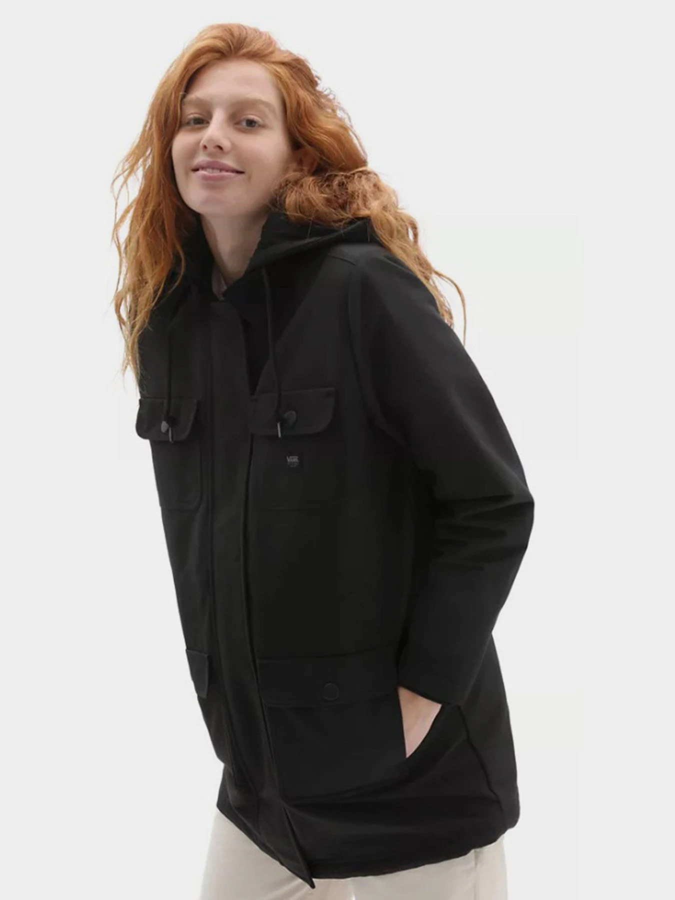 Куртки та дублянки Vans Drill Long II Chore Coat MTE модель VN0A53LRBLK1 Куртки та дублянки Vans Drill Long II Chore Coat MTE модель VN0A53LRBLK1 Фото