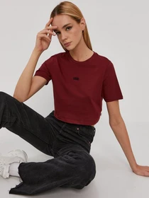 Футболки і поло Vans Flying V Crop Crew Sport модель VN0A54QUZBS1 Фото