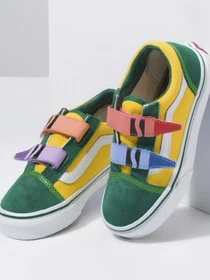 Кеди Vans x Crayola Old Skool модель VN0A5EDZARR1 Фото