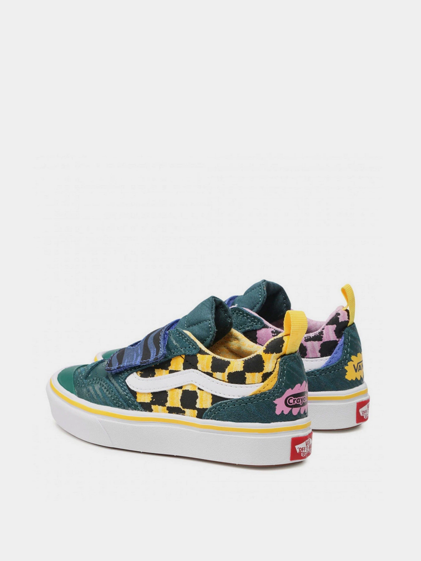 Кеды Vans x Crayola ComfyCush New Skool Velcro модель VN0A4U1PARJ1 Кеды Vans x Crayola ComfyCush New Skool Velcro модель VN0A4U1PARJ1 Фото