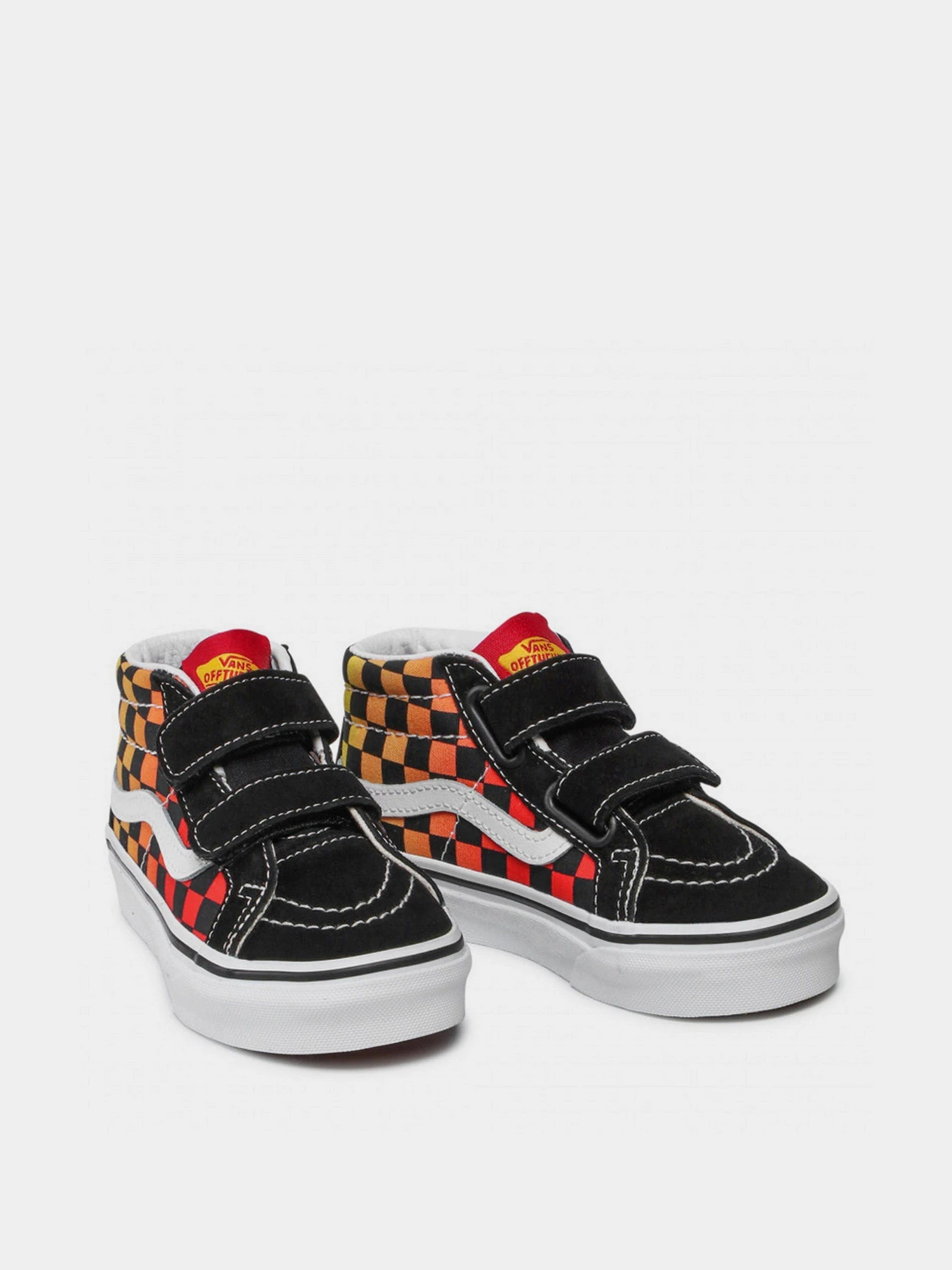 Кеди Vans Flame Logo Repeat Sk8-Mid Reissue модель VN0A38HHABX1 Кеди Vans Flame Logo Repeat Sk8-Mid Reissue модель VN0A38HHABX1 Фото