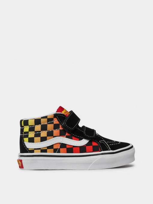 Кеди Vans Flame Logo Repeat Sk8-Mid Reissue модель VN0A38HHABX1 Фото
