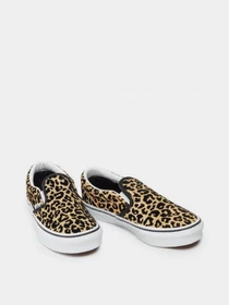 Слипоны и мокасины Vans Flocked Leopard Classic модель VN0A4UH8ABS1 Фото