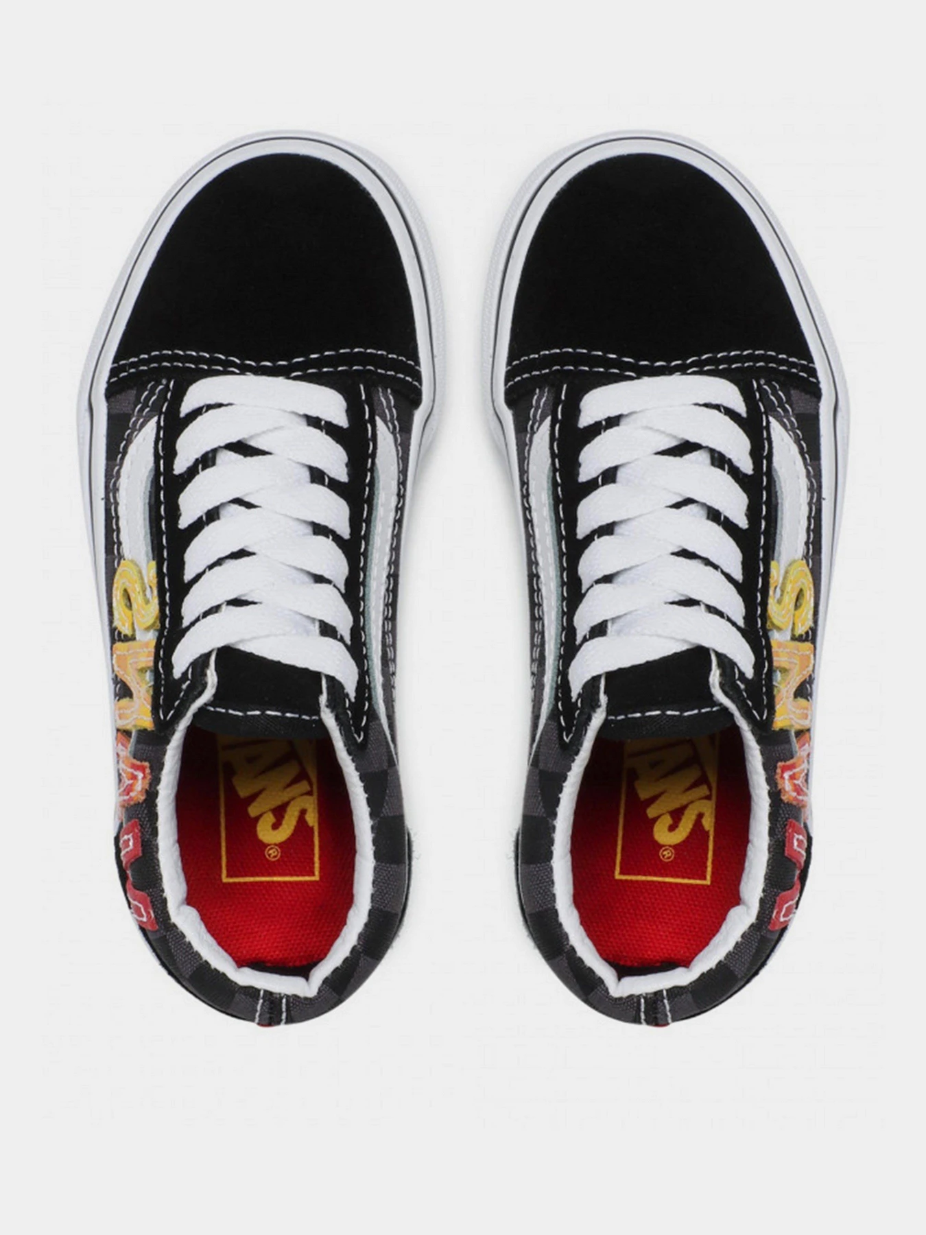 Кеди Vans Flame Logo Repeat Old Skool модель VN0A7Q5FABX1 Кеди Vans Flame Logo Repeat Old Skool модель VN0A7Q5FABX1 Фото