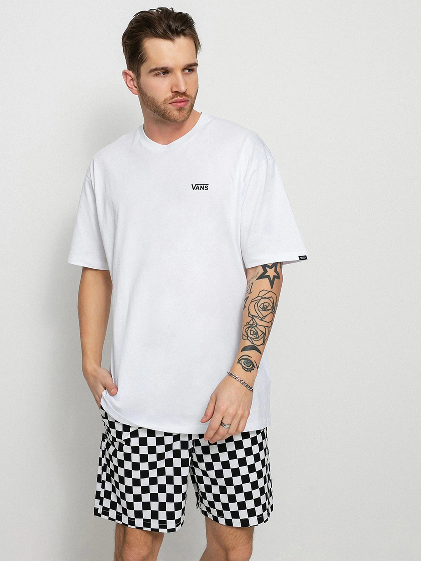 Футболки и поло Vans Left Chest Logo Plus модель VN0A54TFYB21 Фото