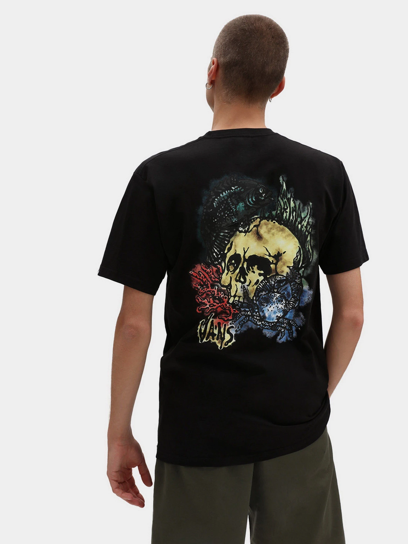 Футболки и поло Vans Bottom Feeder Ss модель VN0A7PLOBLK1 Футболки и поло Vans Bottom Feeder Ss модель VN0A7PLOBLK1 Фото