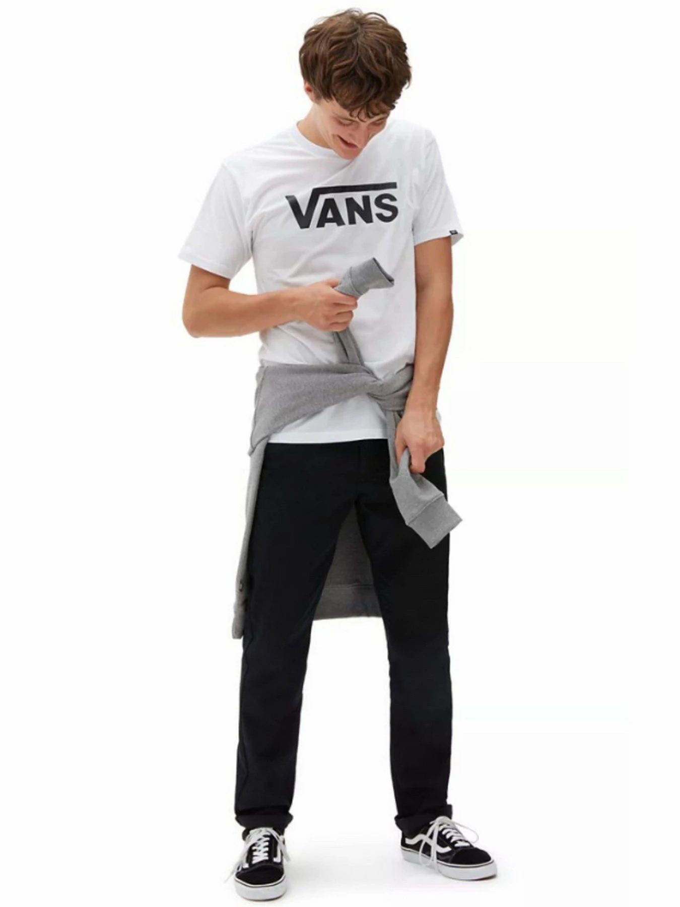 Футболки і поло Vans Drop V модель VN0A5HMHYB21 Футболки і поло Vans Drop V модель VN0A5HMHYB21 Фото