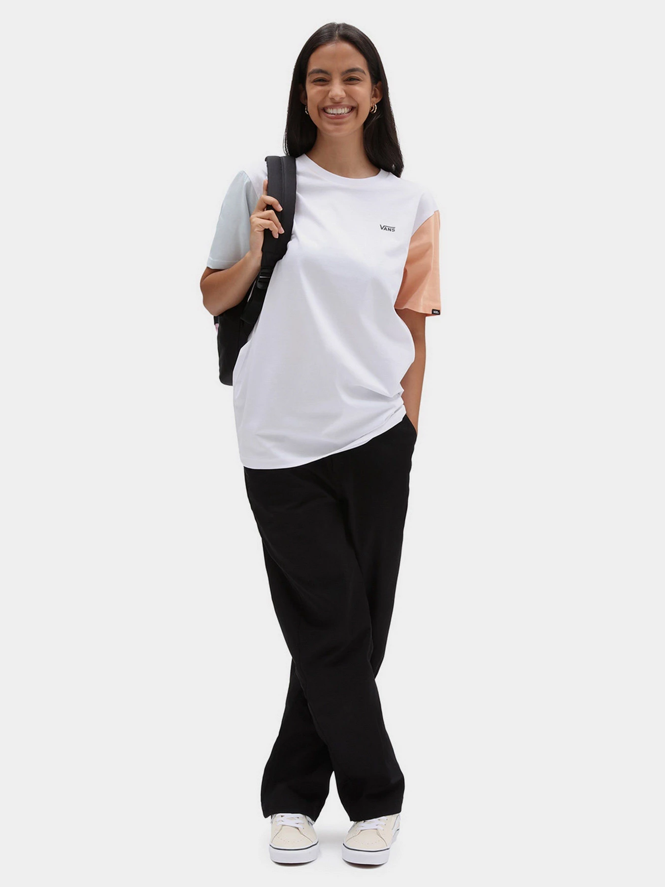 Футболки і поло Vans Left Chest Colorblock модель VN0A7RSQWTM1 Футболки і поло Vans Left Chest Colorblock модель VN0A7RSQWTM1 Фото