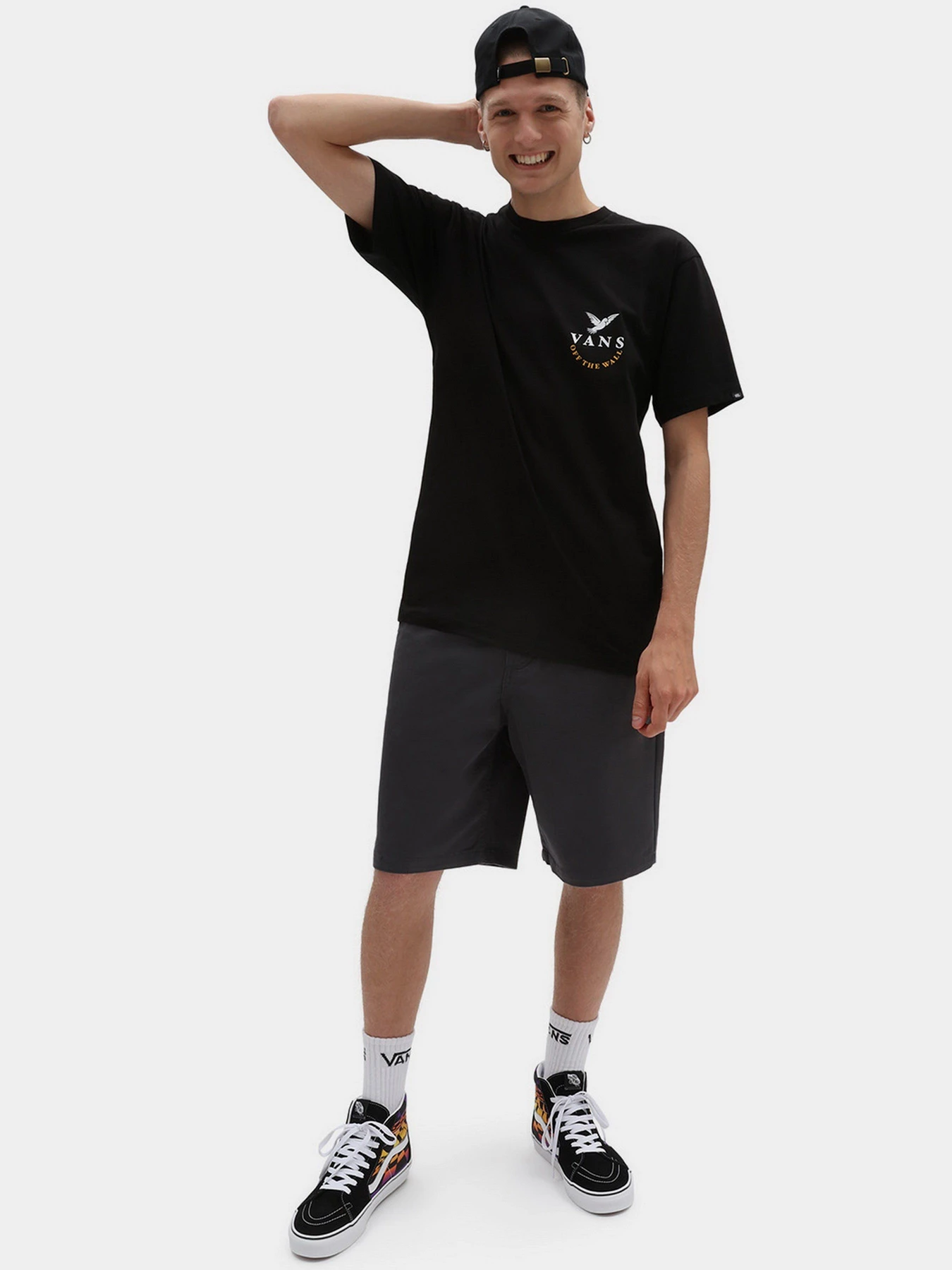 Футболки и поло Vans Otherside модель VN0A7PKKBLK1 Футболки и поло Vans Otherside модель VN0A7PKKBLK1 Фото