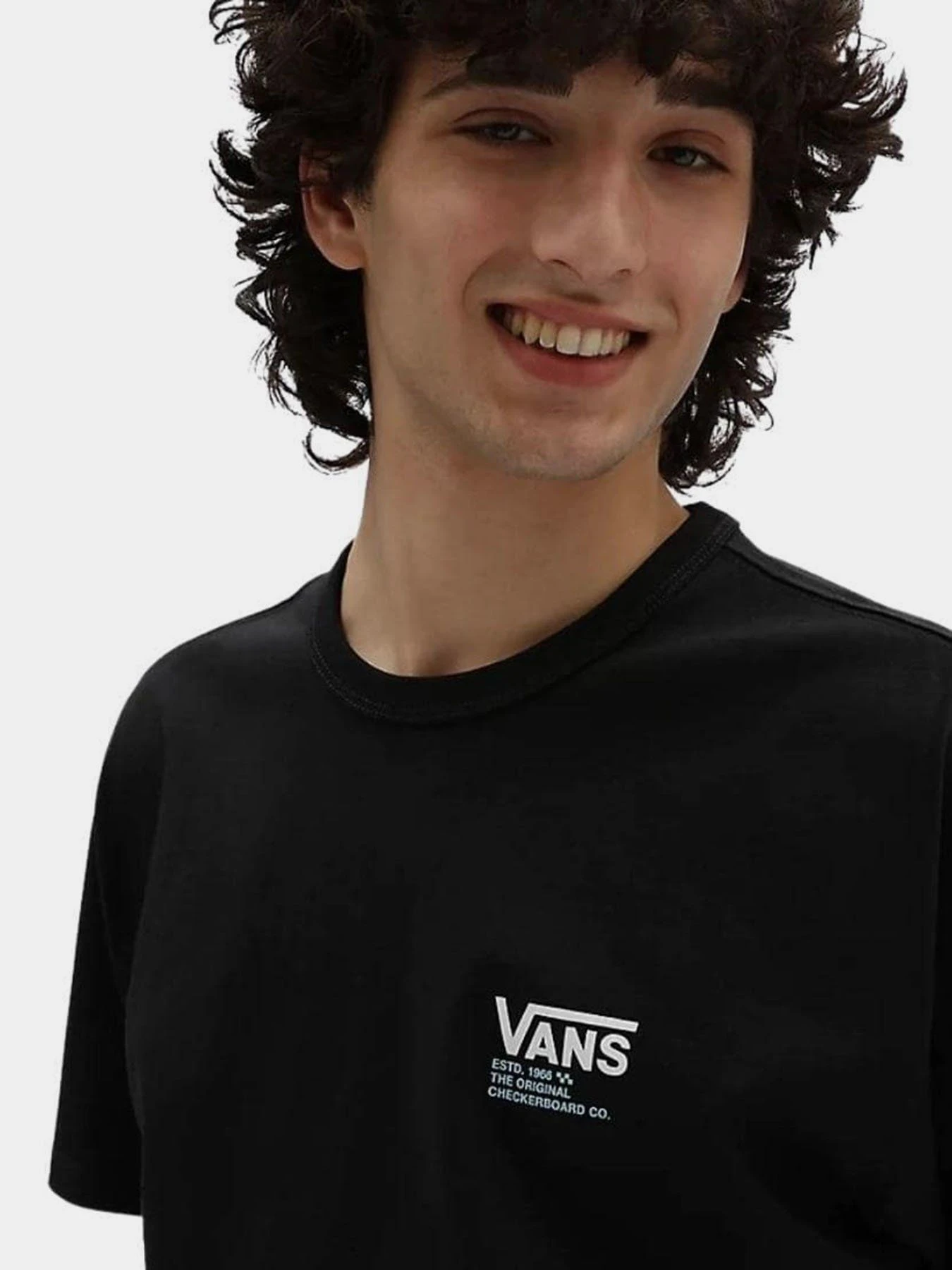 Футболки и поло Vans Off The Wall Og Checkerboard модель VN0A7PJIBLK1 Футболки и поло Vans Off The Wall Og Checkerboard модель VN0A7PJIBLK1 Фото