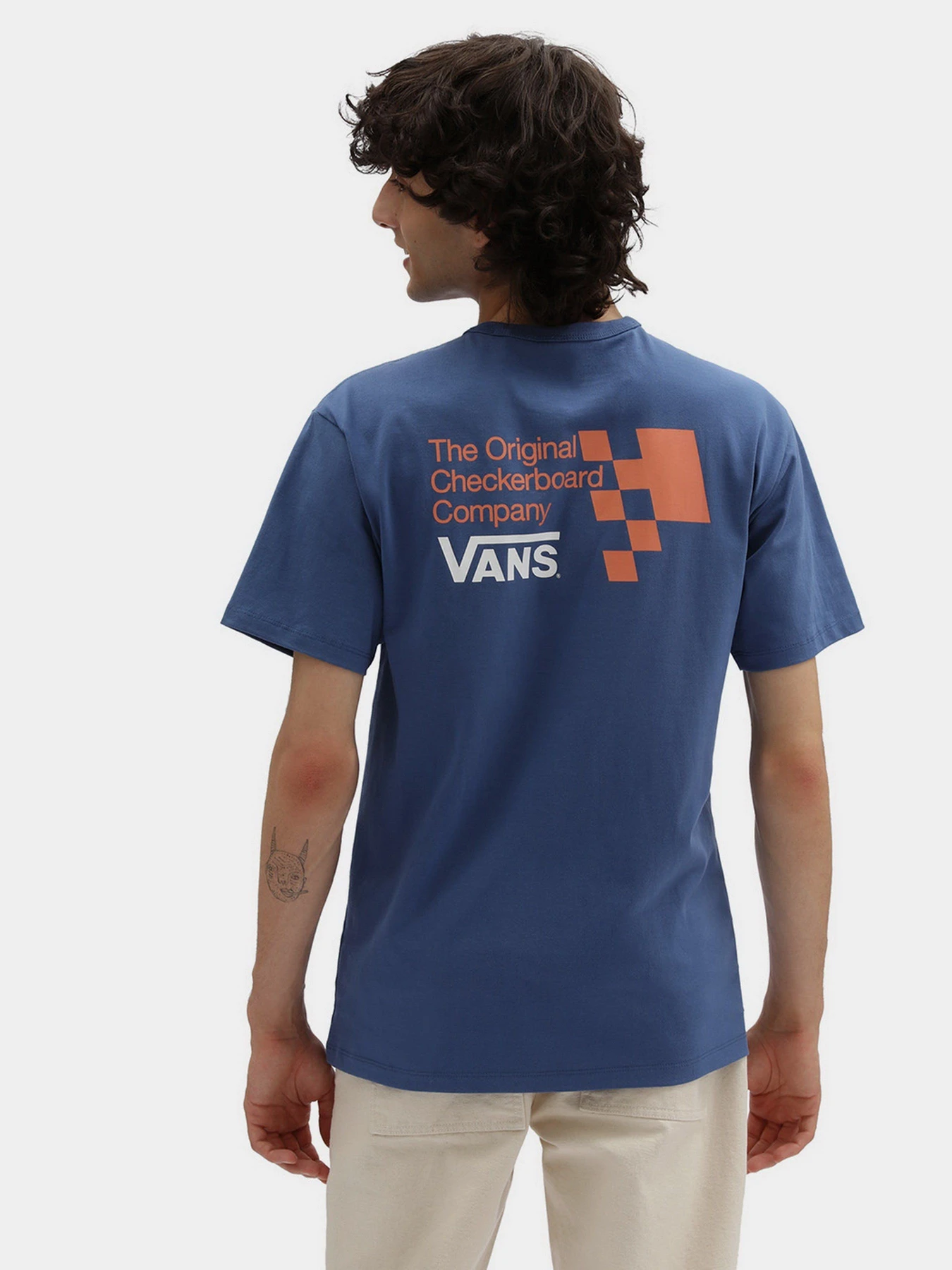 Футболки и поло Vans Off The Wall Og Checkerboard модель VN0A7PJI5TU1 Футболки и поло Vans Off The Wall Og Checkerboard модель VN0A7PJI5TU1 Фото