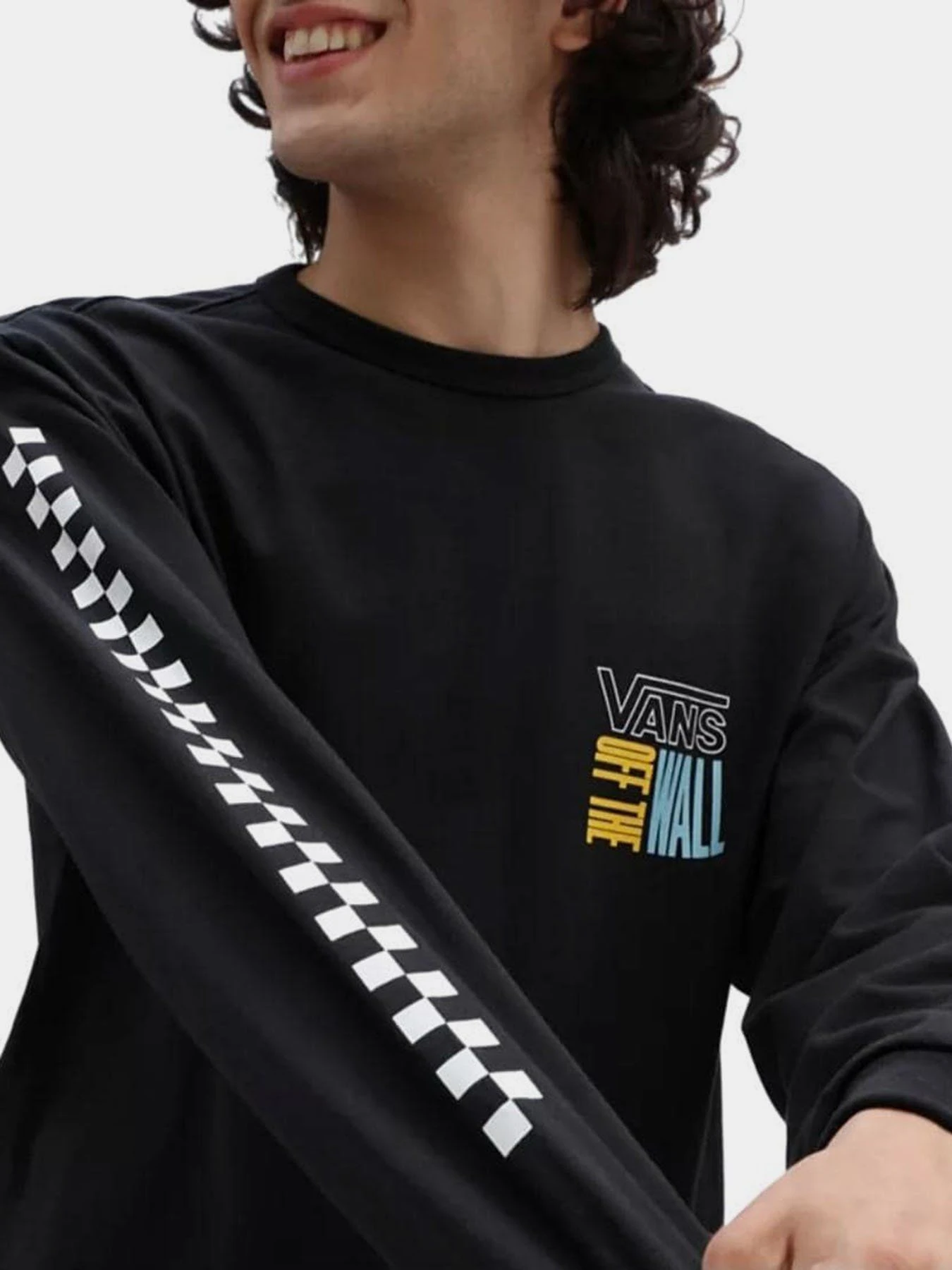 Худи и свитшоты Vans Off The Wall Stack модель VN0A7PJKBLK1 Фото
