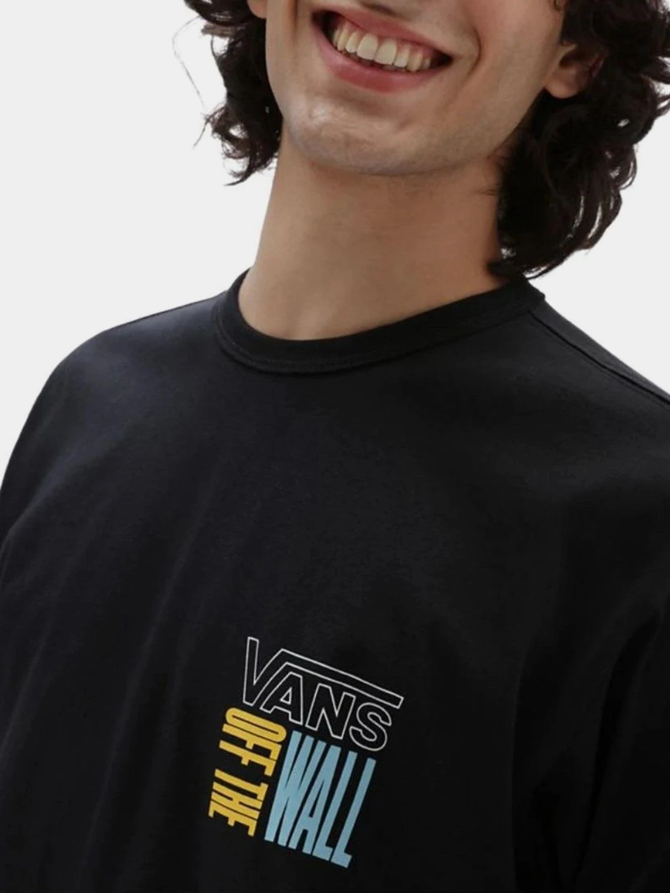 Худи и свитшоты Vans Off The Wall Stack модель VN0A7PJKBLK1 Фото