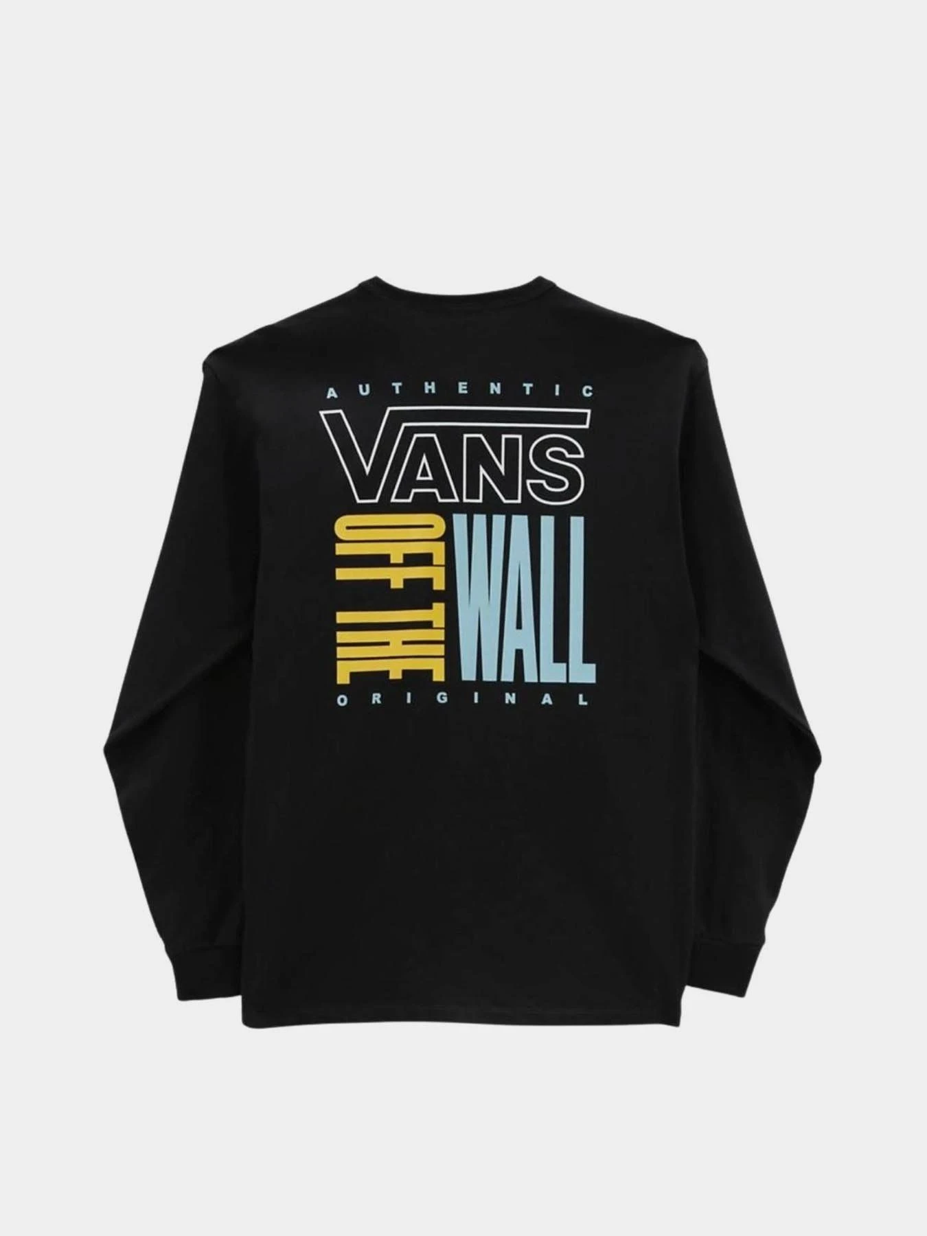 Худи и свитшоты Vans Off The Wall Stack модель VN0A7PJKBLK1 Фото