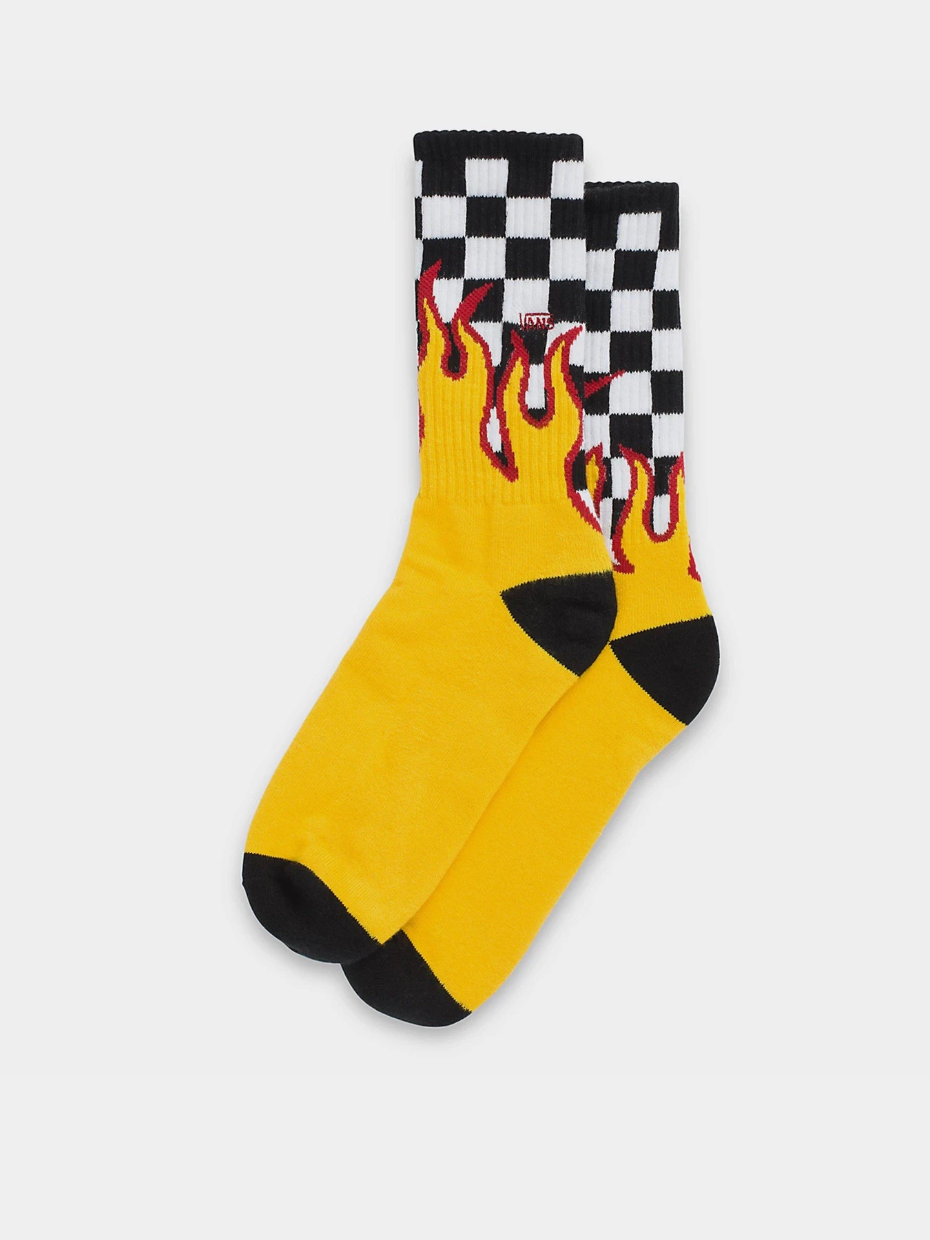 Шкарпетки та гольфи Vans Flame Check Crew модель VN0A4TQHZIA1 Шкарпетки та гольфи Vans Flame Check Crew модель VN0A4TQHZIA1 Фото