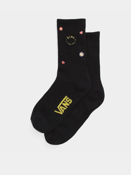 Носки и гольфы Vans Embroidered Crew модель VN0A7RYPBLK1 Фото