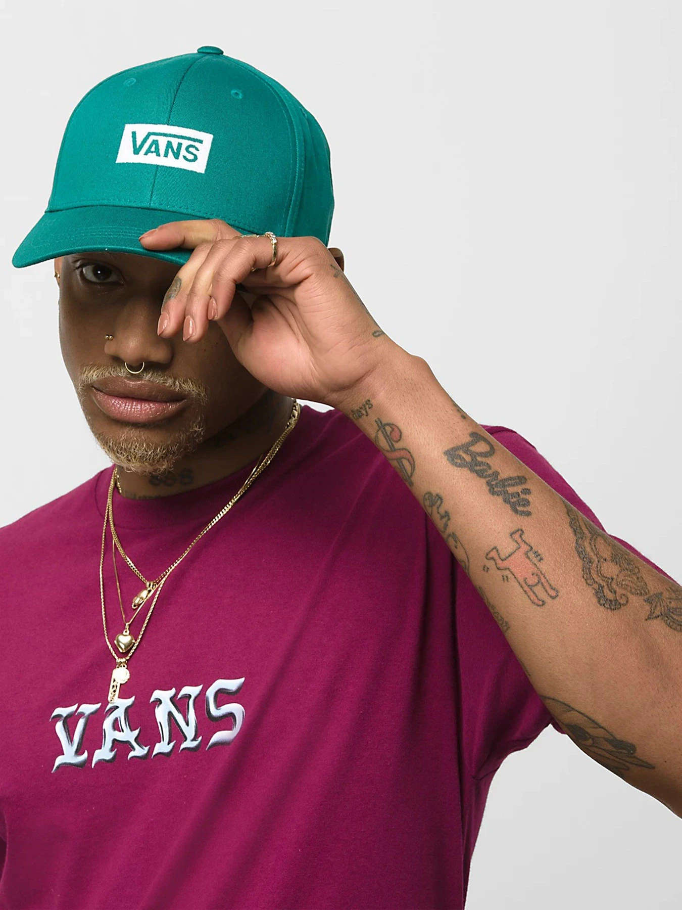Шапки и кепки Vans Boxed Structured Jockey модель VN0A7SCZ60Q1 Шапки и кепки Vans Boxed Structured Jockey модель VN0A7SCZ60Q1 Фото