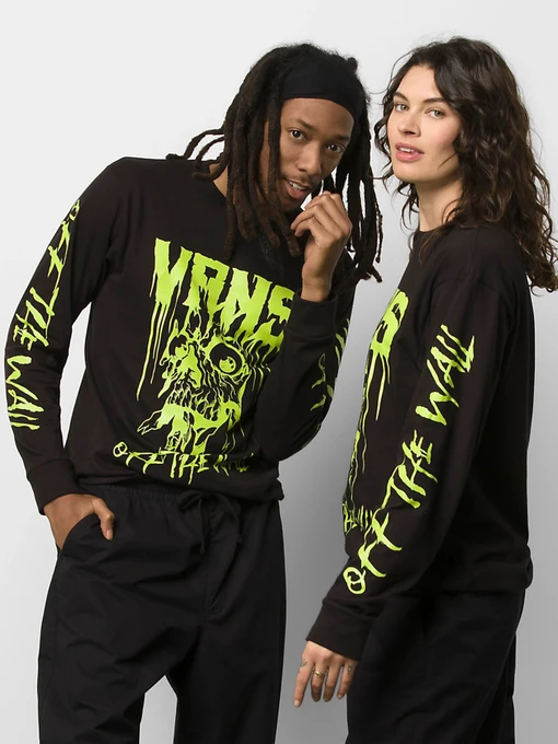 Худи и свитшоты Vans  GLARING EYES модель VN00001EBLK1 Фото