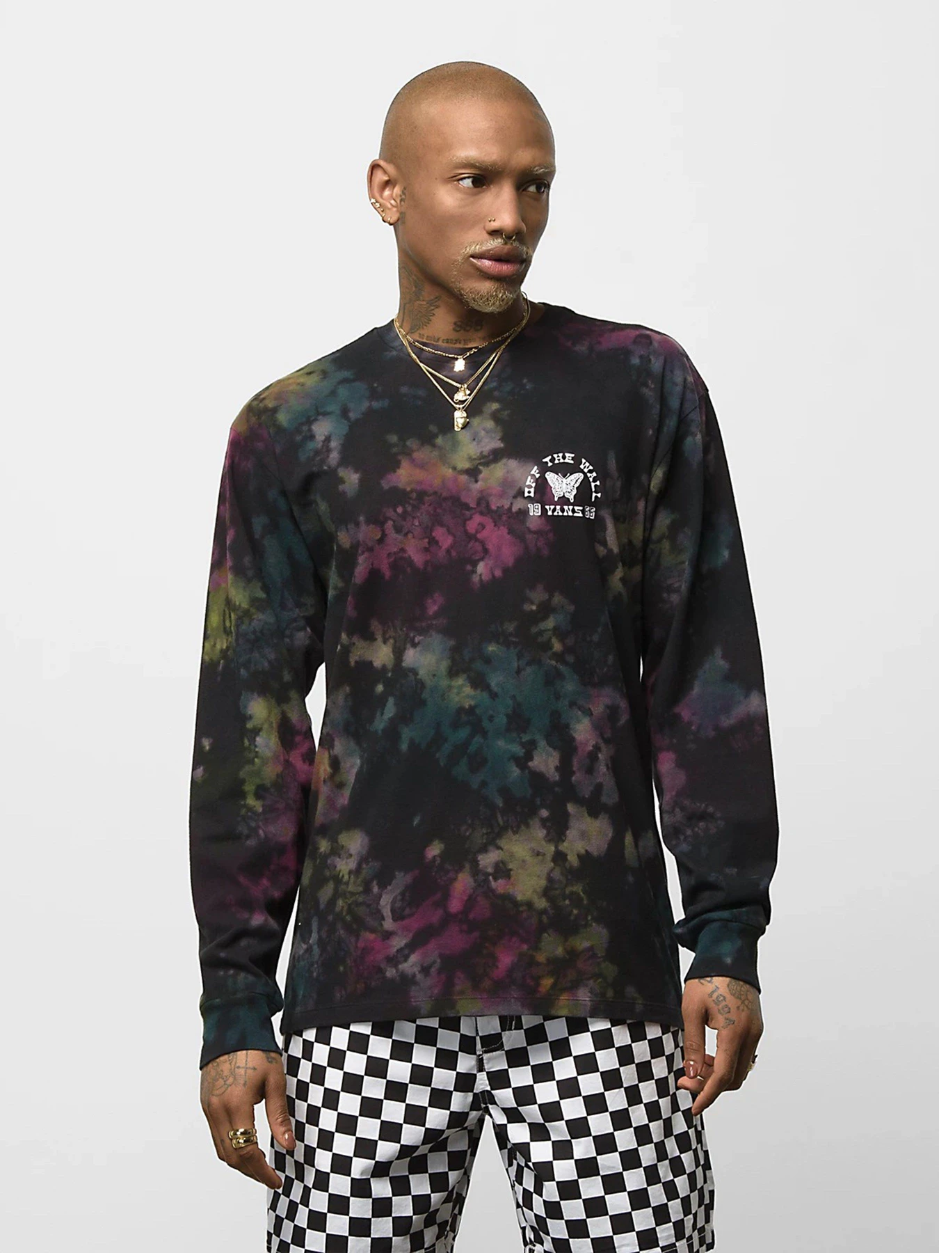 Худи и свитшоты Vans Tri Tie Dye модель VN00001FY9I1 Худи и свитшоты Vans Tri Tie Dye модель VN00001FY9I1 Фото