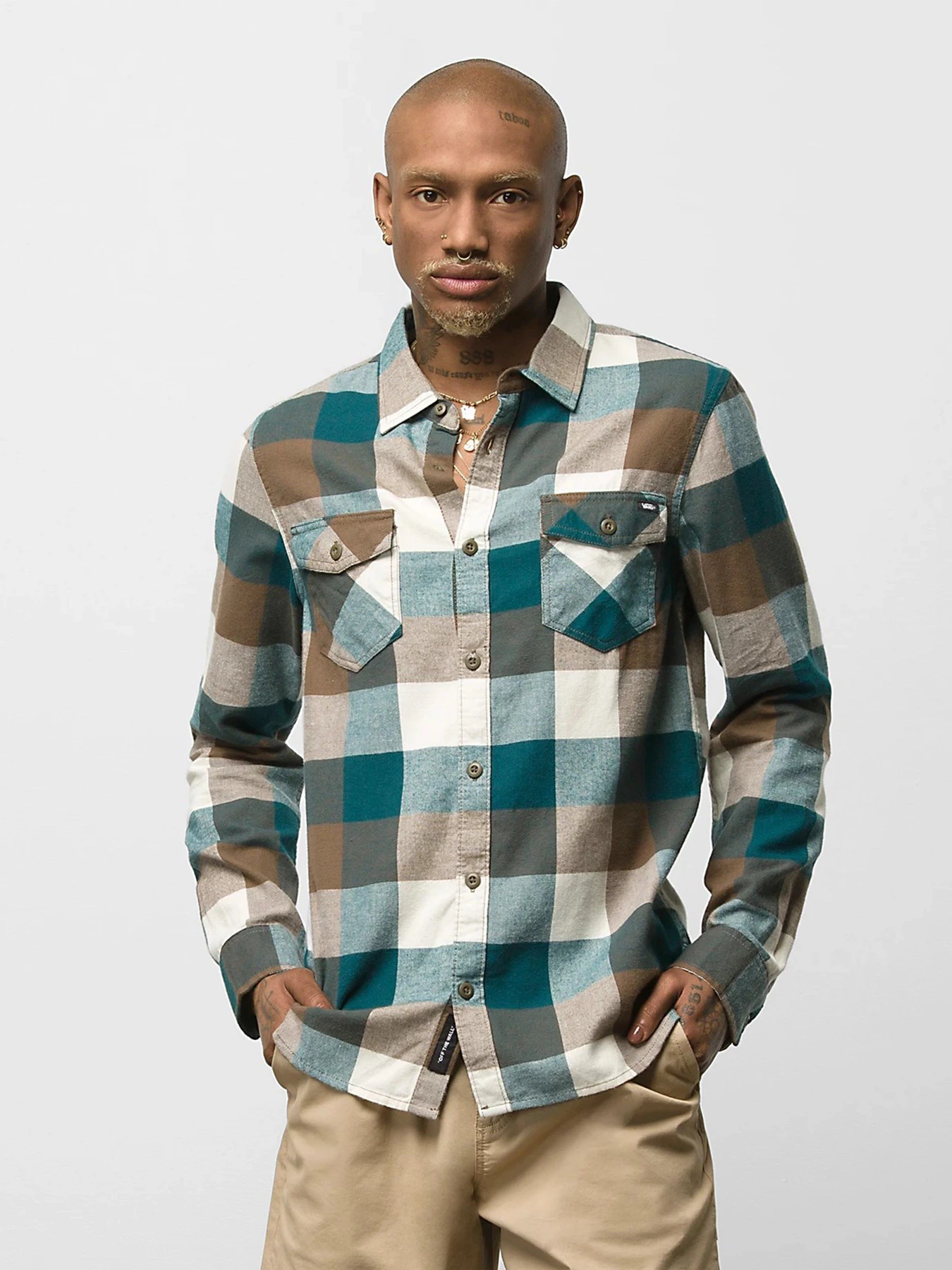 Рубашки Vans Box Flannel модель VN000JOGY8C1 Фото