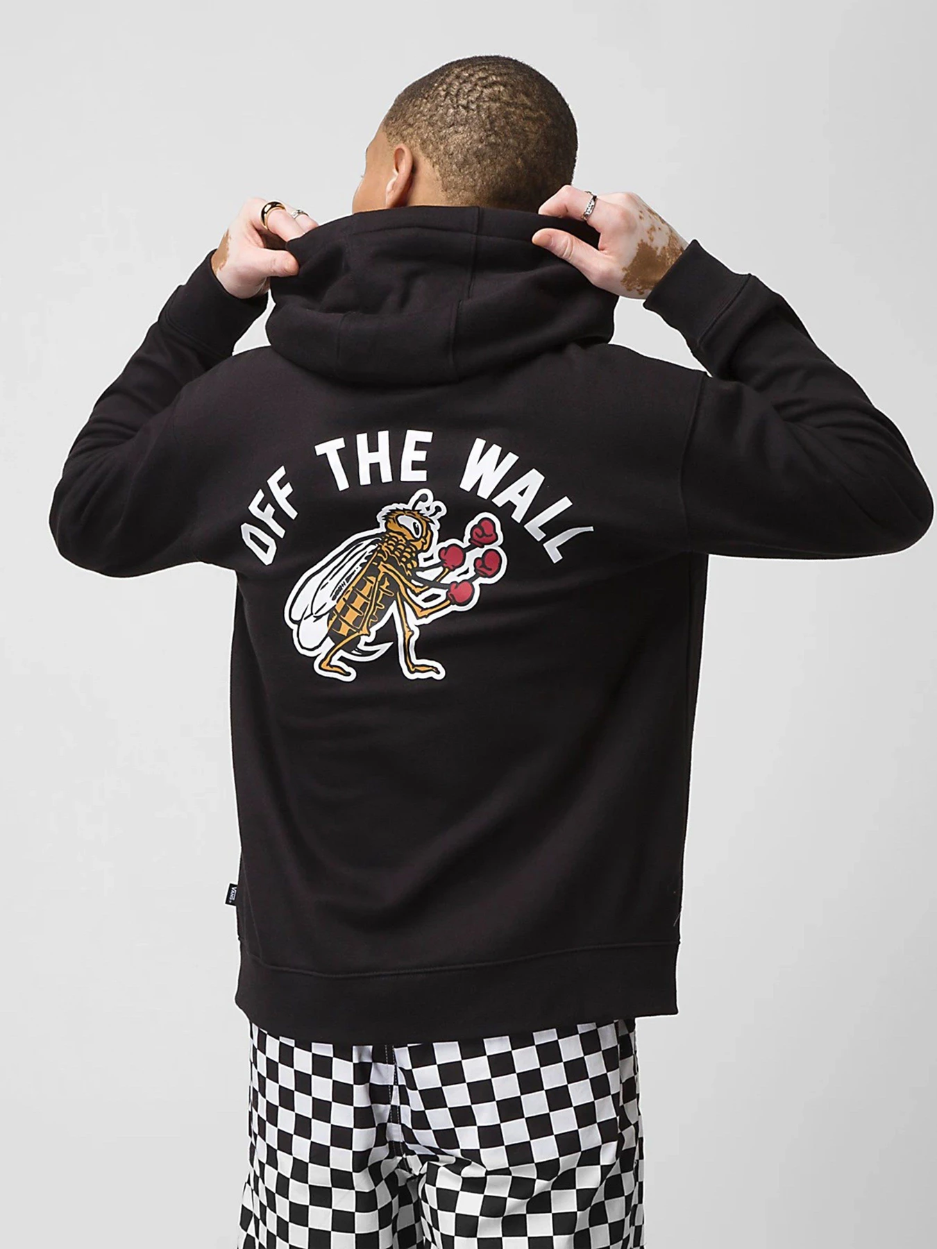 Худи и свитшоты Vans Checkerboard Research модель VN0000C2BLK1 Фото