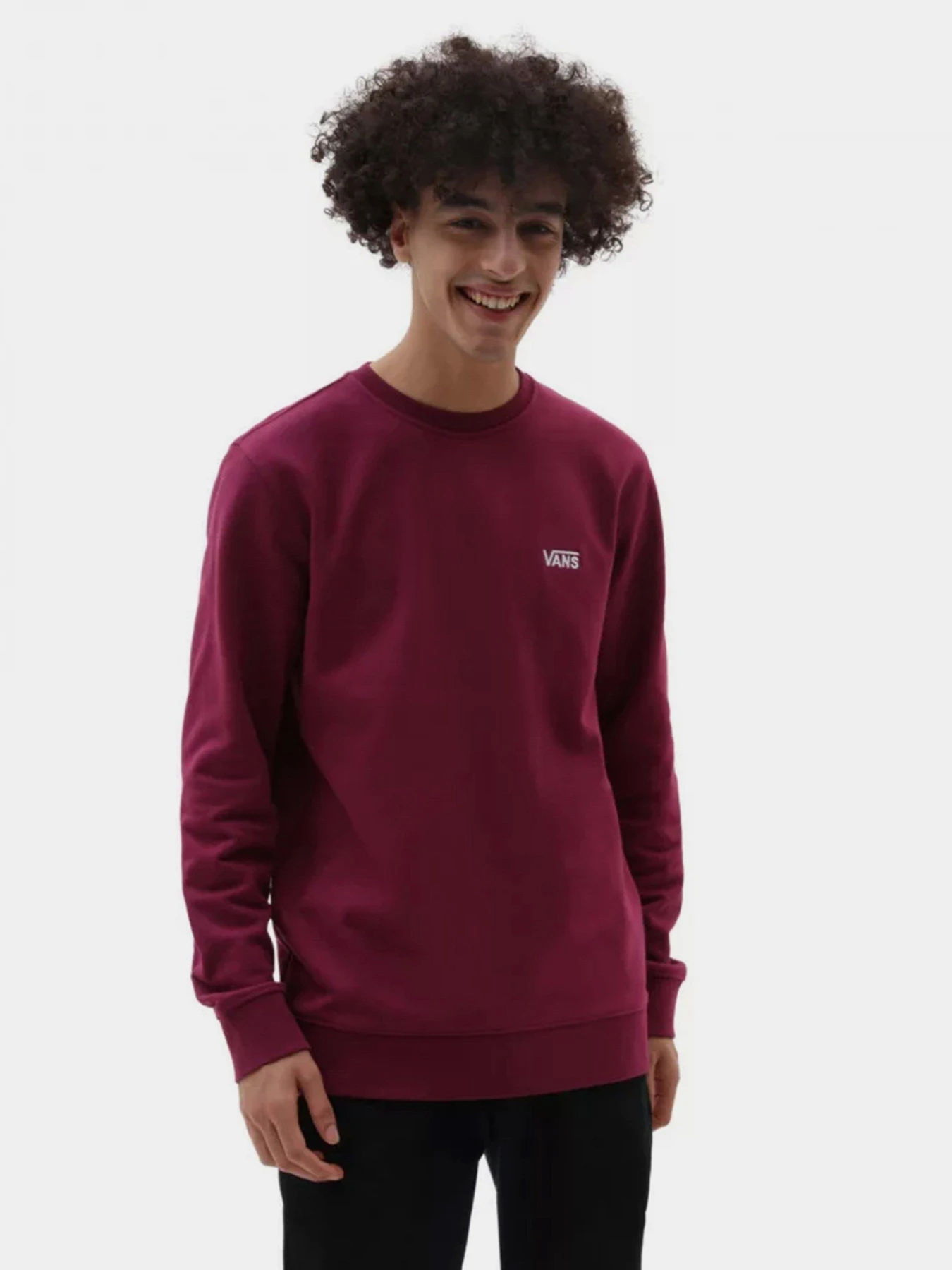 Худи и свитшоты Vans Core Basic Crew модель VN0A7YDUY7Y1 Худи и свитшоты Vans Core Basic Crew модель VN0A7YDUY7Y1 Фото