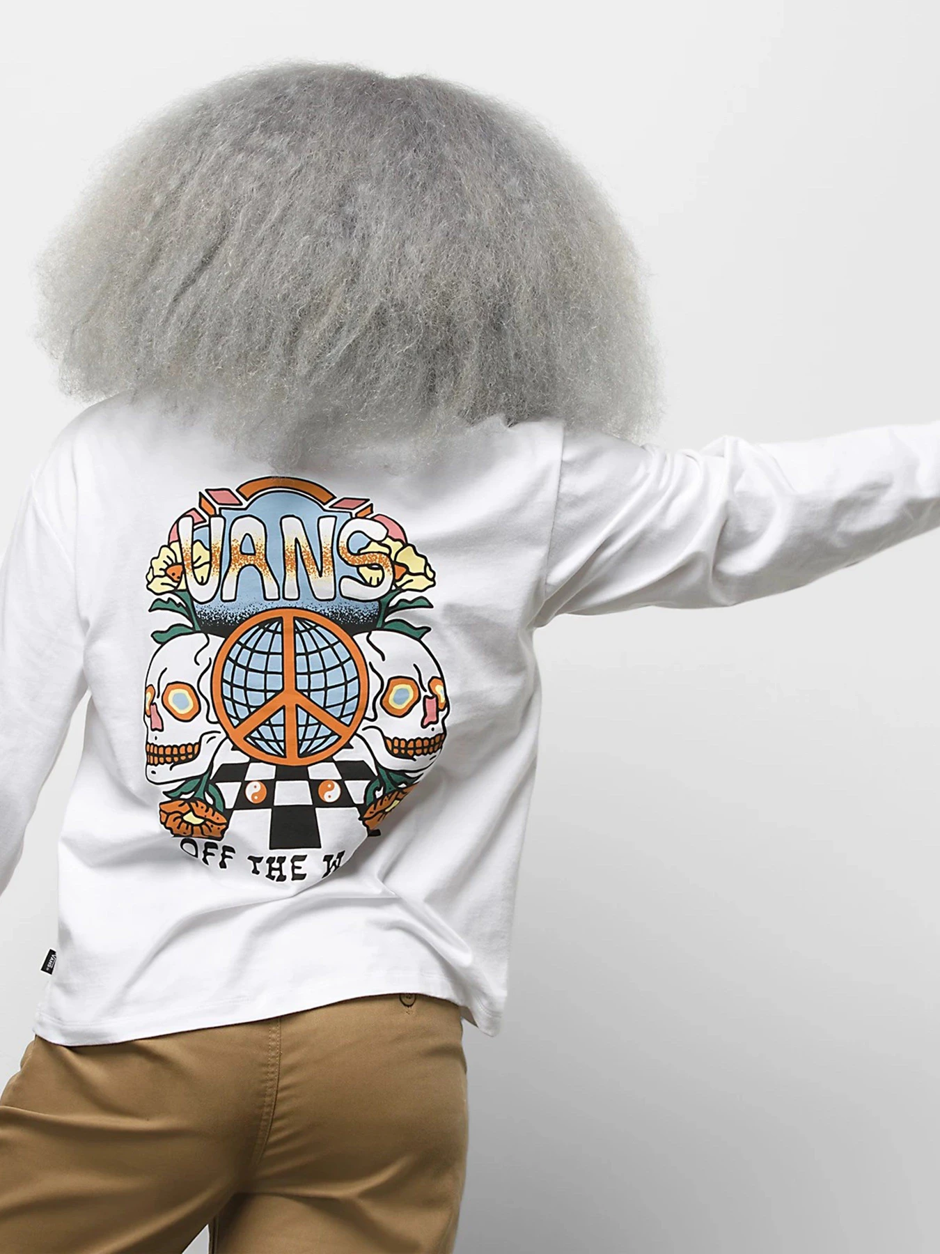 Худі та світшоти Vans Glow Bully Bloussant модель VN0A7YV4WHT1 Худі та світшоти Vans Glow Bully Bloussant модель VN0A7YV4WHT1 Фото