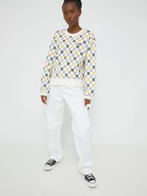 Худи и свитшоты Vans All Over Crew модель VN0A7RMHXZP1 Фото