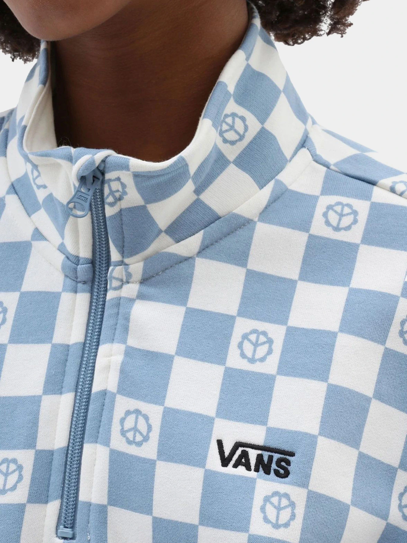 Худи и свитшоты Vans Kadin Mavi модель VN0A7YK4BD21 Худи и свитшоты Vans Kadin Mavi модель VN0A7YK4BD21 Фото