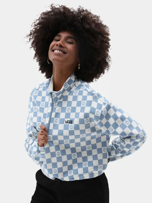 Худи и свитшоты Vans Kadin Mavi модель VN0A7YK4BD21 Фото