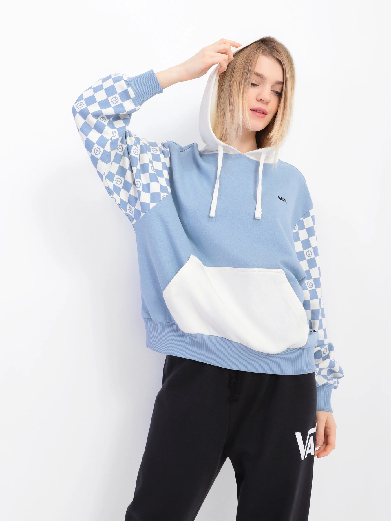 Худі та світшоти Vans Peace модель VN0A7YYBBD21 Худі та світшоти Vans Peace модель VN0A7YYBBD21 Фото