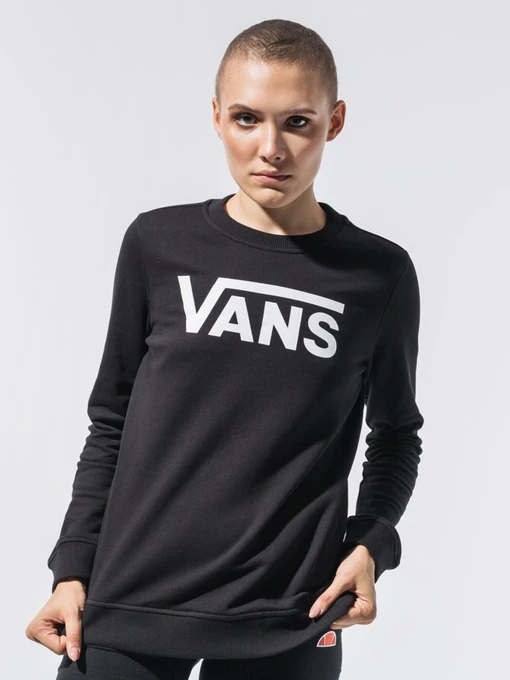 Худи и свитшоты Vans Classic V Crew модель VN0A4S97BLK1 Фото