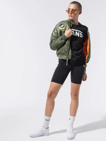 Худі та світшоти Vans Classic V Crew модель VN0A4S97BLK1 Фото